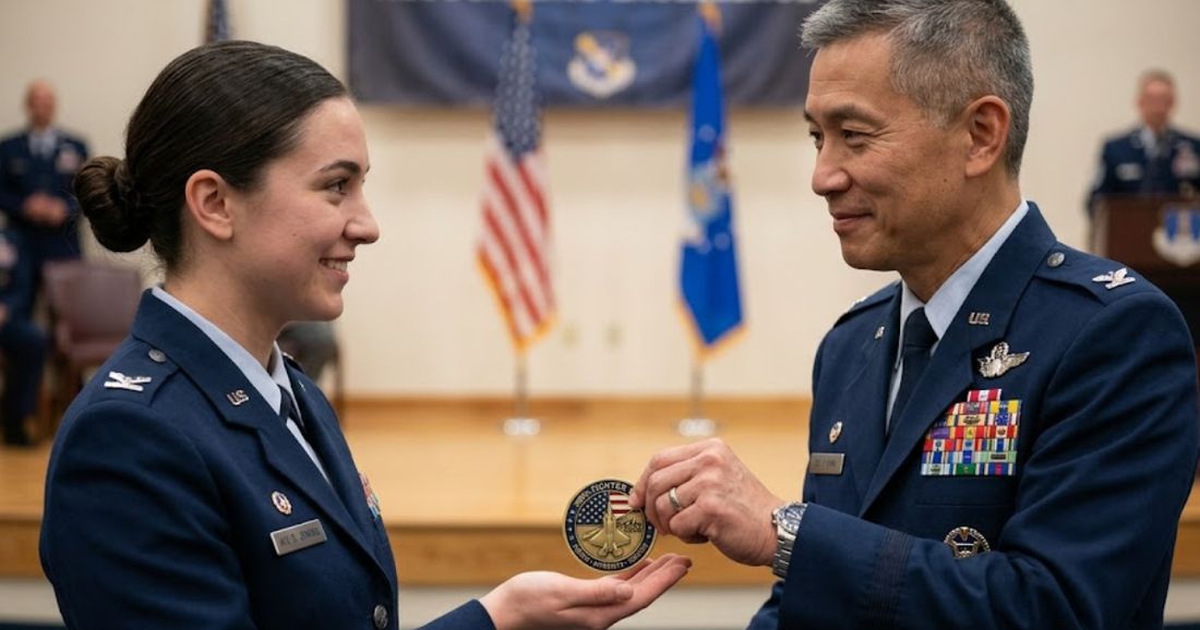 Air Force Challenge Coin Examples by Unit