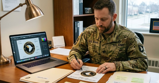 How officers streamline challenge coin procurement