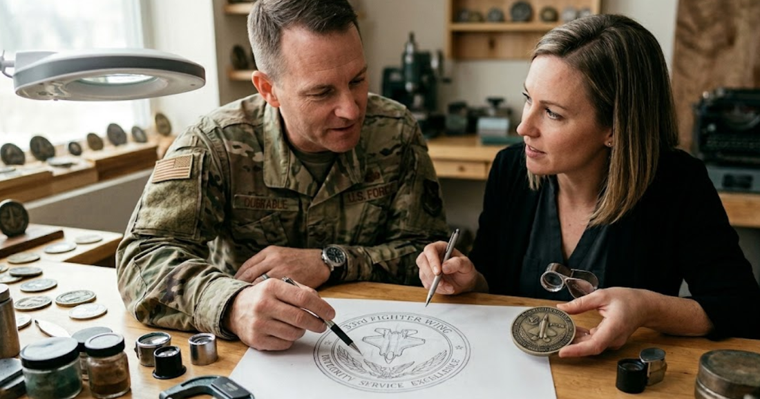 5 Air Force Challenge Coin Designs & Examples