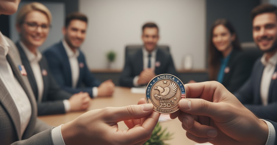 5 Corporate America 250th Anniversary Coin And Gift Set Ideas