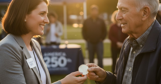 7 Creative America 250th Anniversary Coins For Cities And States Event Organizers