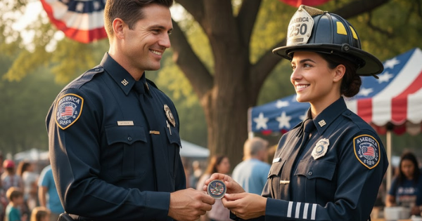 9 America 250th Coin Ideas For Police And Fire Event Planners