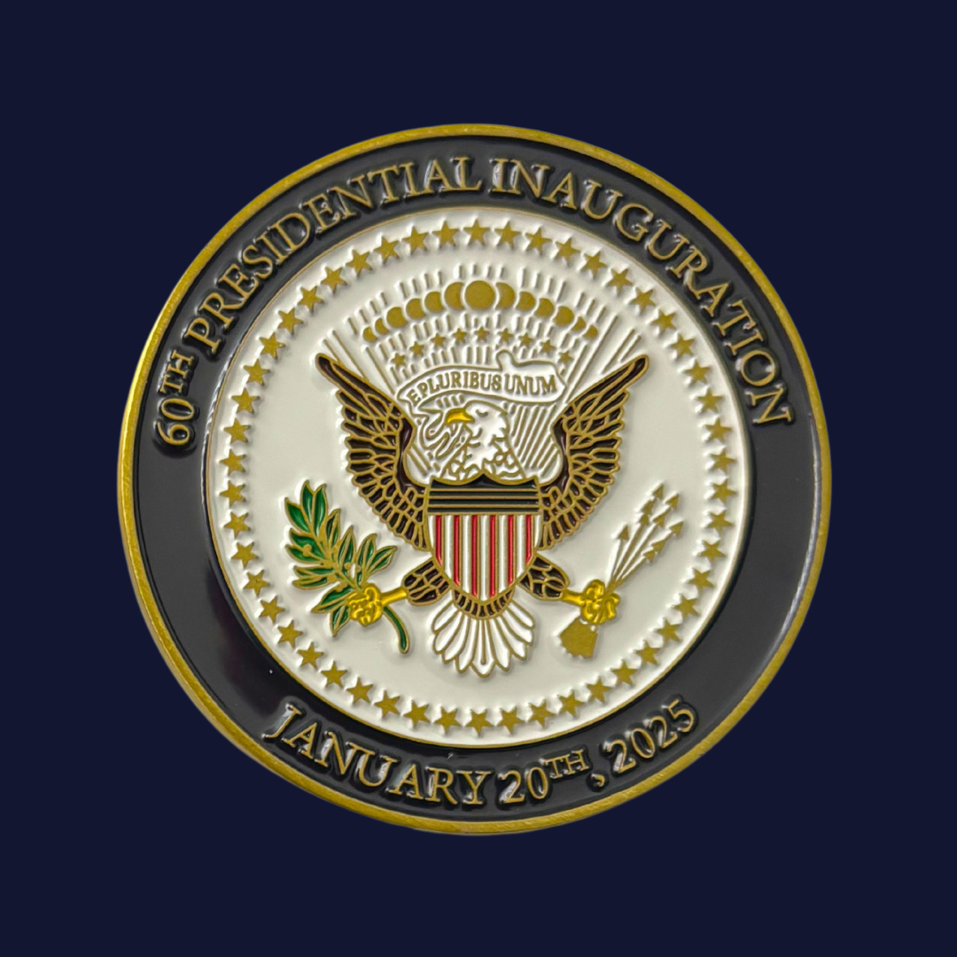 Trump Coin for 2025 Inauguration | JD Vance Coin | Command Challenge Coins