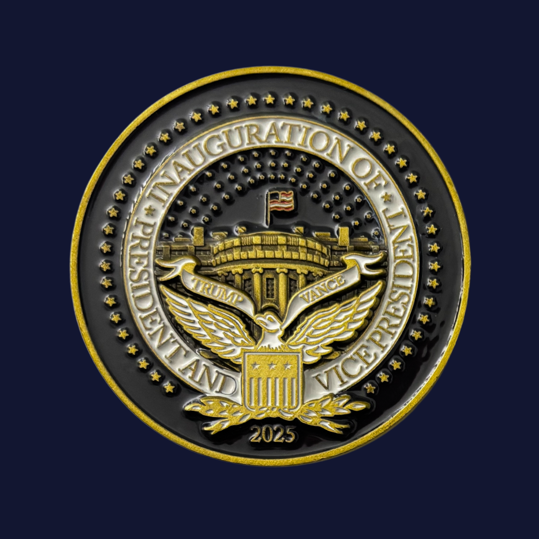Trump Coin for 2025 Inauguration | JD Vance Coin | Command Challenge Coins