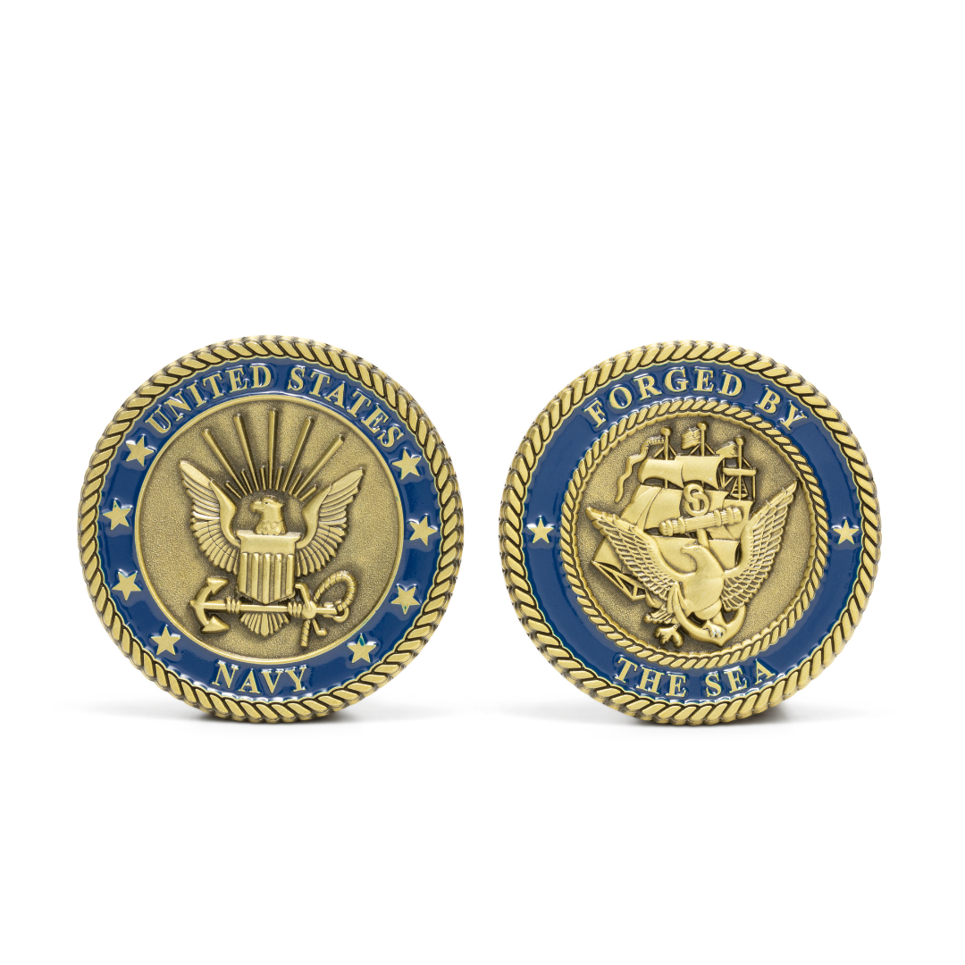 Navy Challenge Coins for Sale | Exclusive Navy Coins for