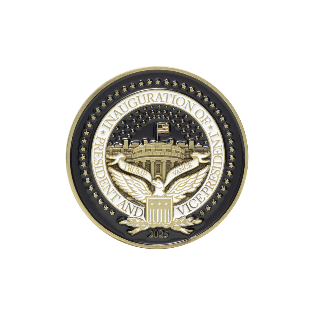 Trump Coin for 2025 Inauguration | JD Vance Coin | Command Challenge Coins