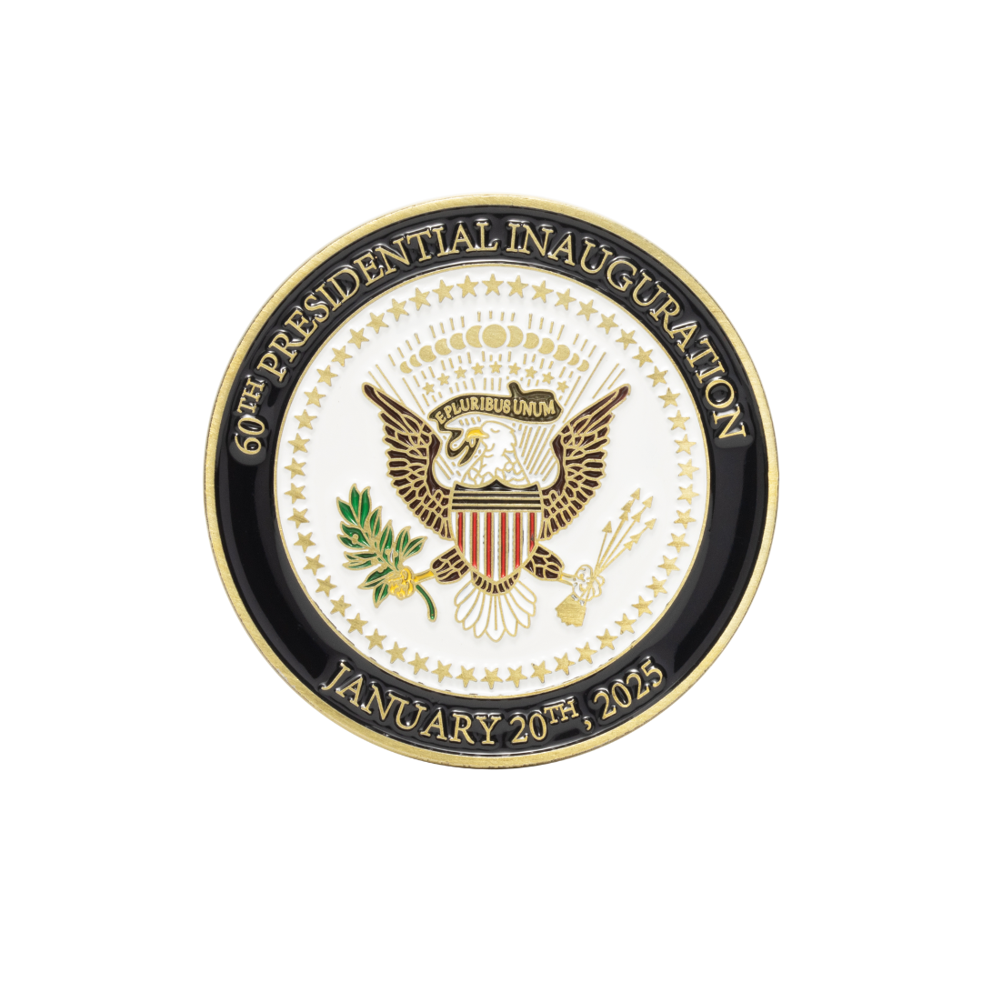 Trump Coin for 2025 Inauguration | JD Vance Coin | Command Challenge Coins