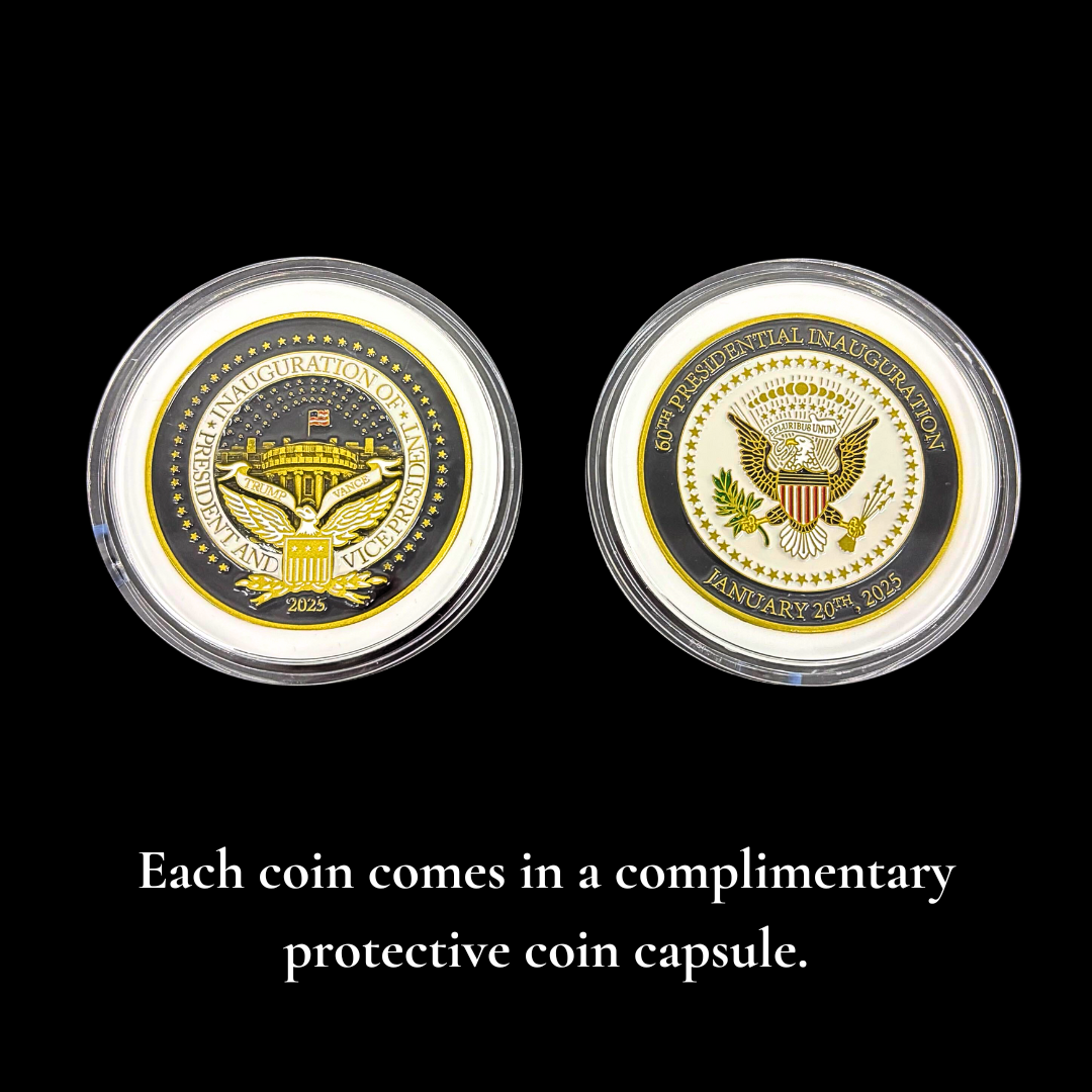 Trump Coin for 2025 Inauguration | JD Vance Coin | Command Challenge Coins