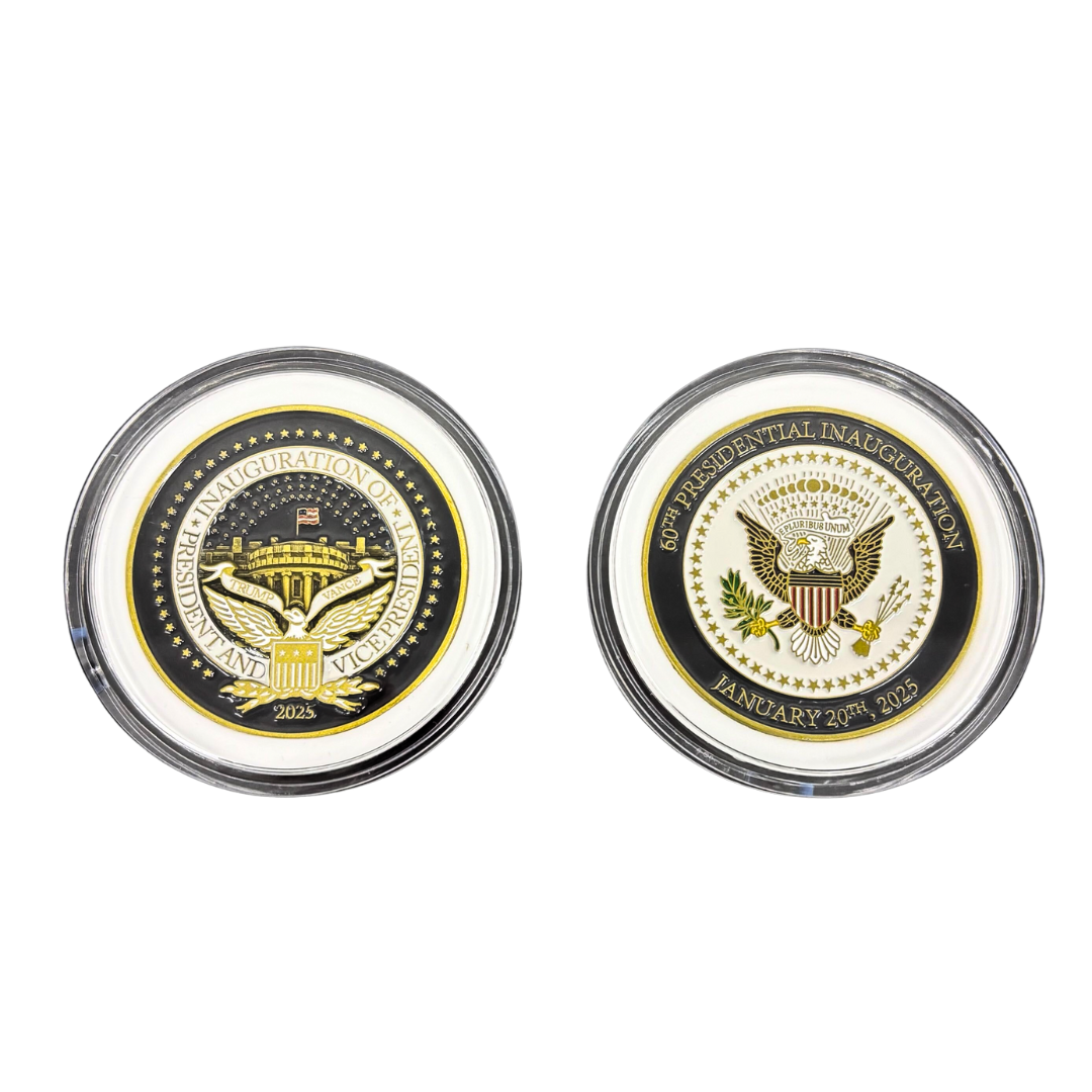 Trump Coin for 2025 Inauguration | JD Vance Coin | Command Challenge Coins